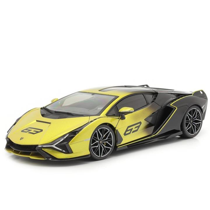ماکت ماشین بوراگو مدل LAMBORGHINI SIAN FKP37 2021